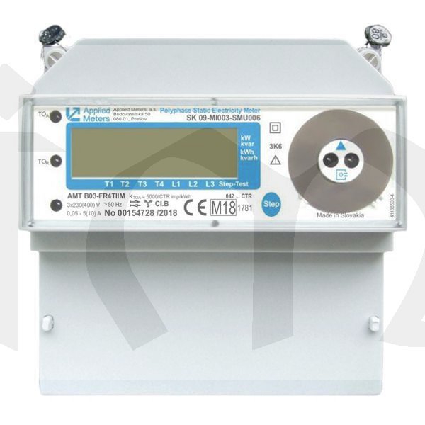 Elektroměr B03-FR4TII4 x/5A nepřímý, MID