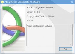 Software ACEAN Configuration